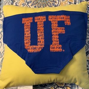 BNWT size L Victoria’s Secret Pink UF blue hipster panty